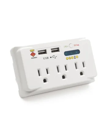 Protector de voltaje multipropósito 120V Doble USB - V071B